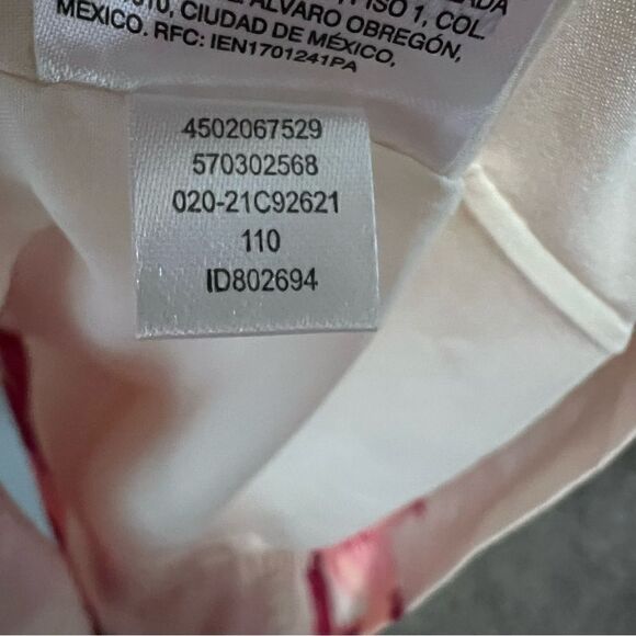 Chico's Ikat Floral Trench Coat W/Removeable Hood Size L NWOT! - Picture 9 of 9